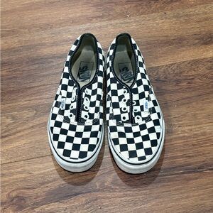 Vans Black and White Checkered women’s Shoes